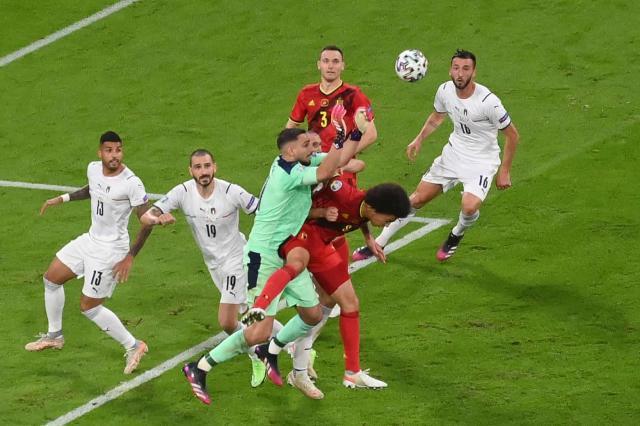 世界杯高清直播-美丽意大利能攻善守 淘汰比利时令人信服